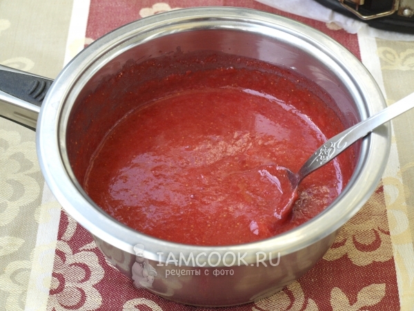 Сварить клубничную массу