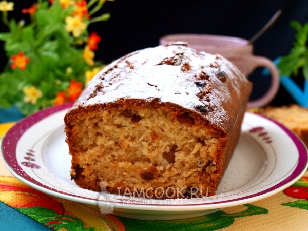 Кекс на кефире без яиц