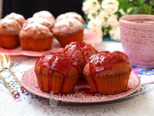 Фото кексов на молоке в силиконовых формочках