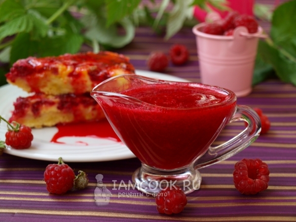 Рецепт малинового кули