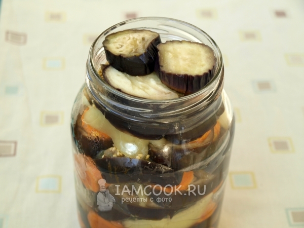 Заполнить банку овощами