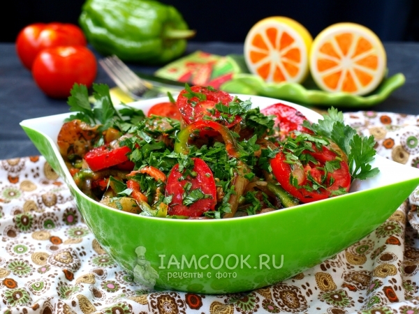 Рецепт баклажанов по-армянски