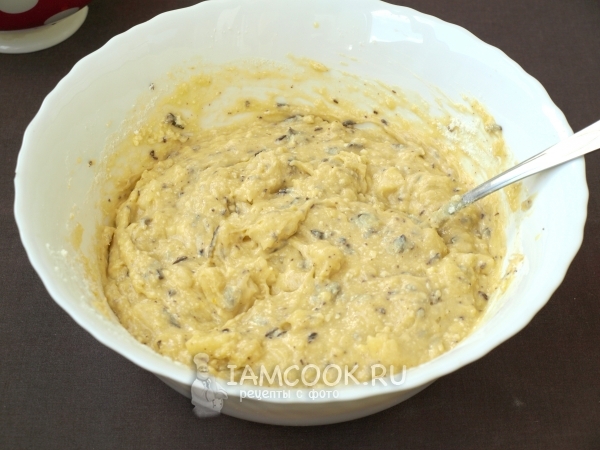 Размешать тесто