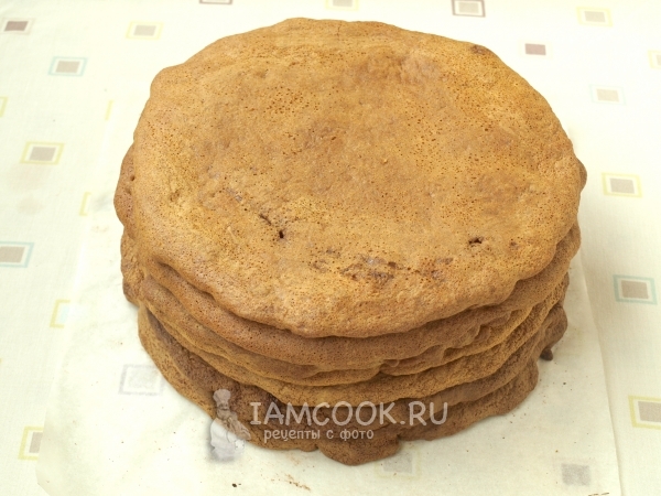 Испечь все коржи