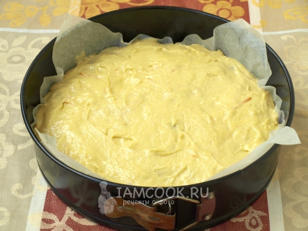 Залить ягоды тестом