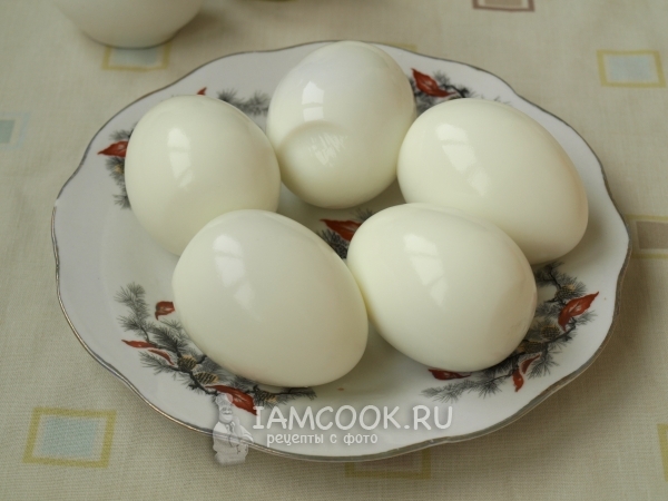 Почистить яйца