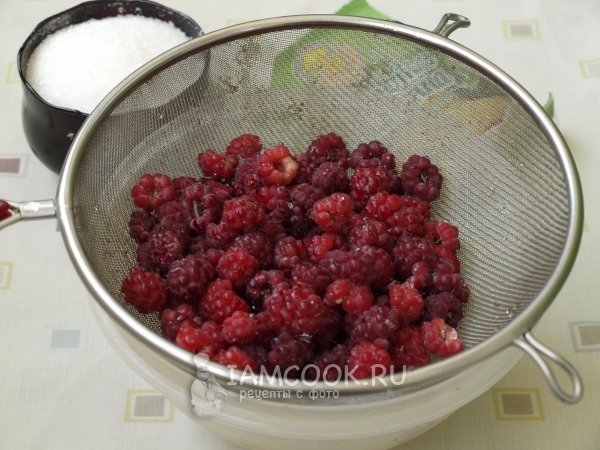 Помыть малину