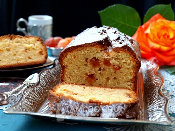 Рецепт творожного кекса на кефире