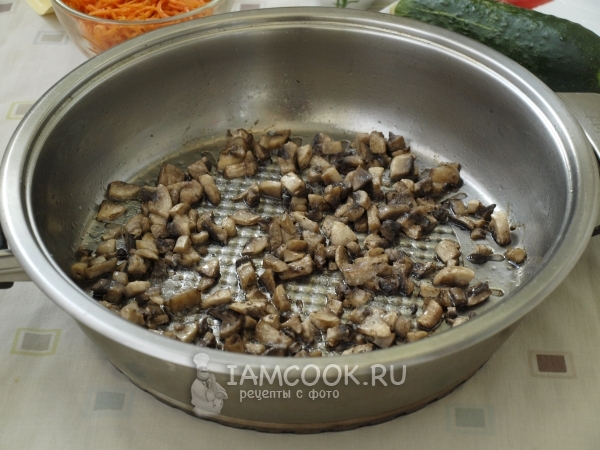 Пожарить грибы