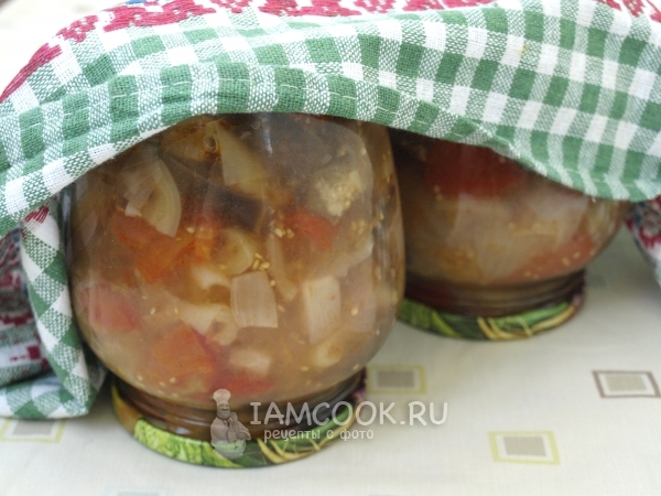 Готовое овощное соте на зиму