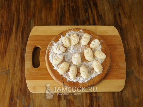 Сформировать галушки