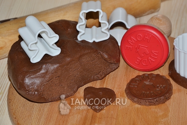 Фото шоколадного песочного теста