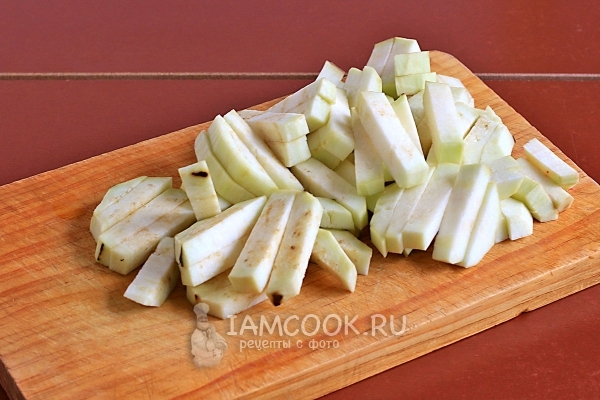 Порезать баклажаны