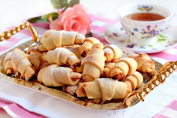 Фото рогаликов на сметане и маргарине