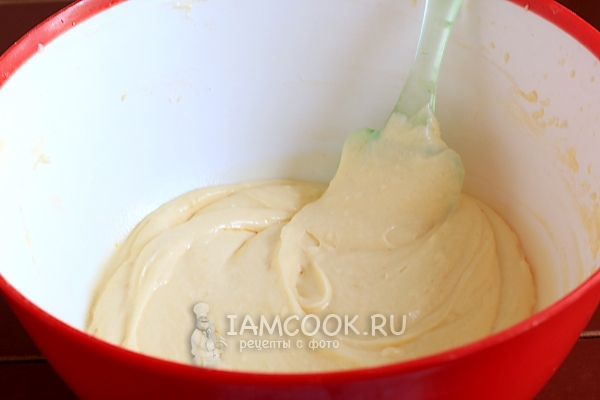 Размешать тесто