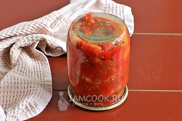 Рецепт салата из баклажанов «Вкуснотища»