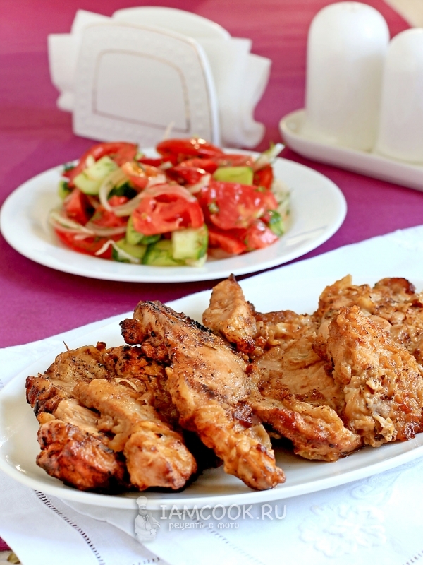Фото куриных отбивных в соевом маринаде