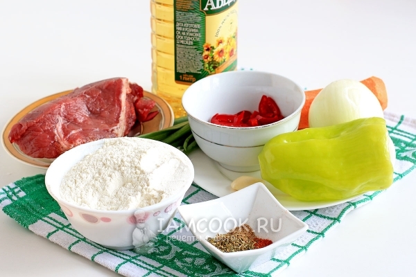 Ингредиенты для цуйвана в домашних условиях