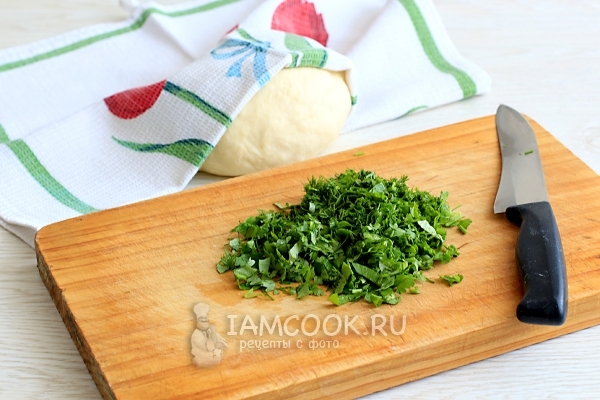 Порезать зелень