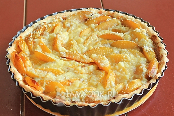 Рецепт сливового тарта со штрейзелем