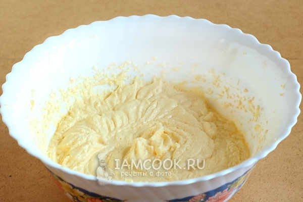 Взбить масляную массу