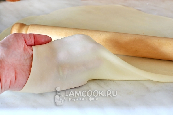 Раскатали тесто