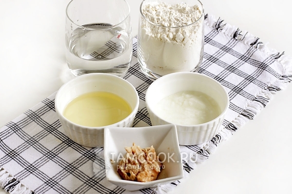 Ингредиенты для теста