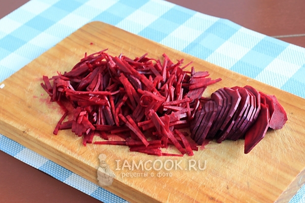 Порезать бурак