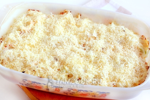 Посыпать сыром