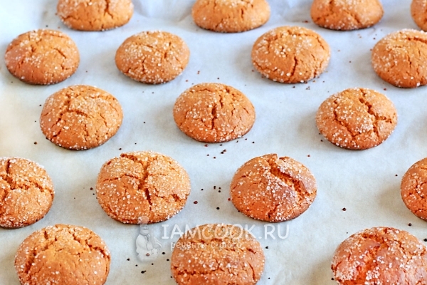 Готовое медовое печенье на скорую руку