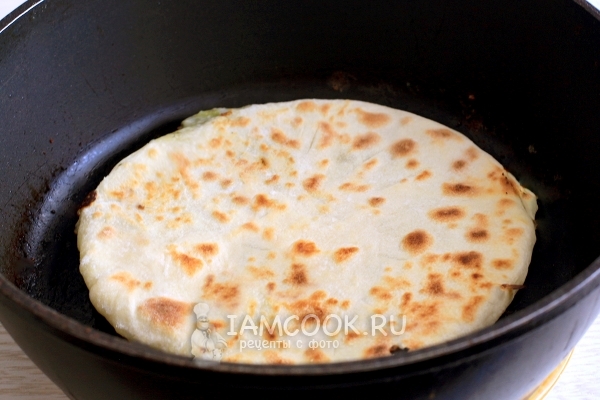 Пожарить лепешку