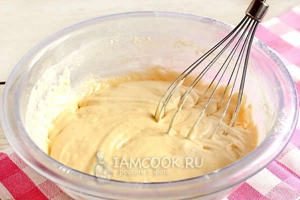 Размешать тесто