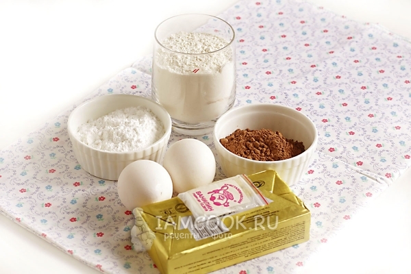 Ингредиенты для печенья «Му-му»