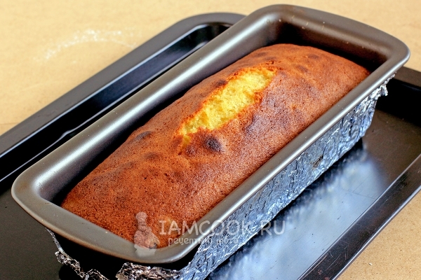 Рецепт кекса с изюмом