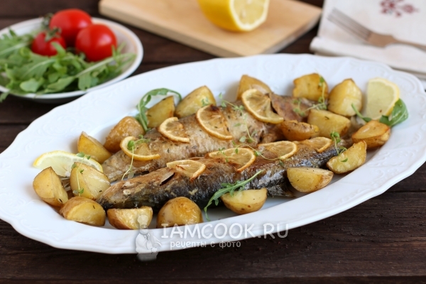 Рецепт селёдки с картошкой в духовке