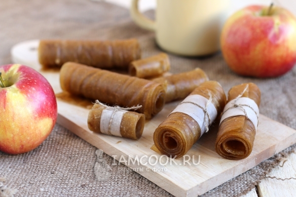 Фото пастилы из яблок в домашних условиях в духовке