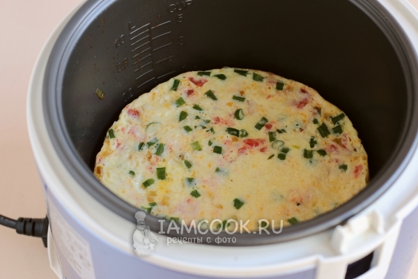 Пожарить омлет