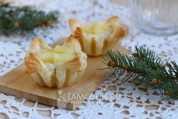 Рецепт пирожного «Пино Колада»