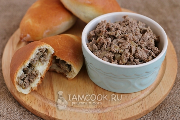 Фото начинки из куриной печени для пирожков и пирогов