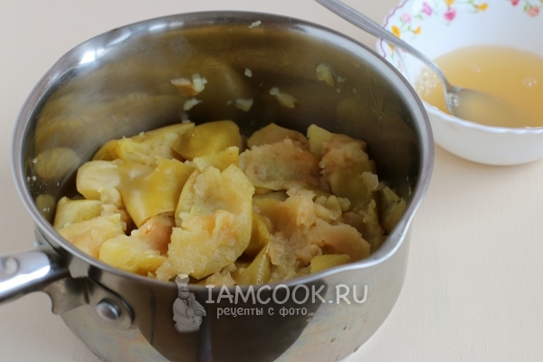 Влить с яблок сок