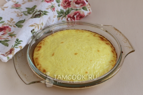 Фото диетического омлета в духовке