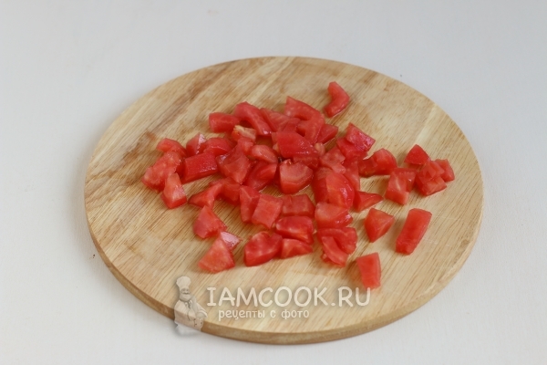 Порезать помидор
