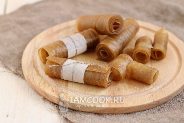 Рецепт пастилы из яблок в домашних условиях в духовке