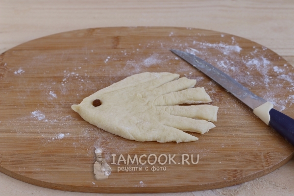 Сделать на тесте надрезы