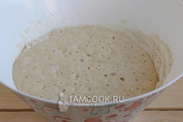 Готовая опара