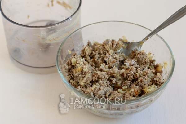 Измельчить начинку