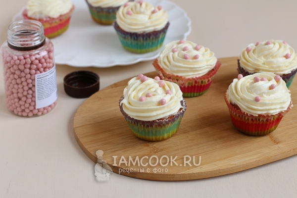 Капкейки с кремом