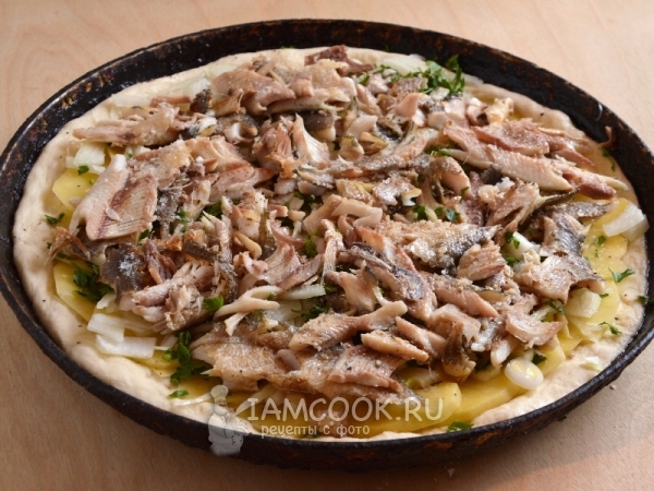 Выложить рыбу