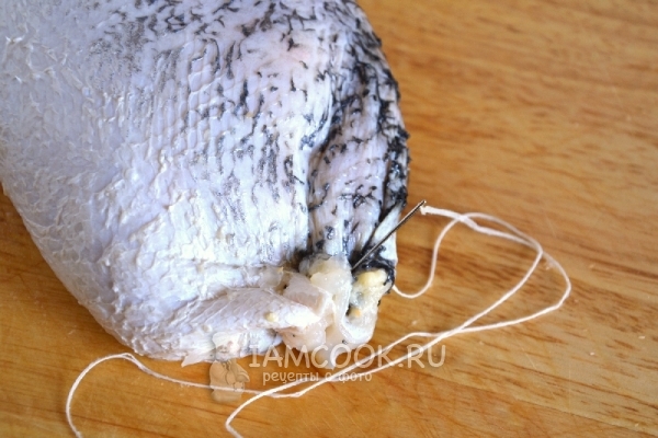 Зашить рыбу