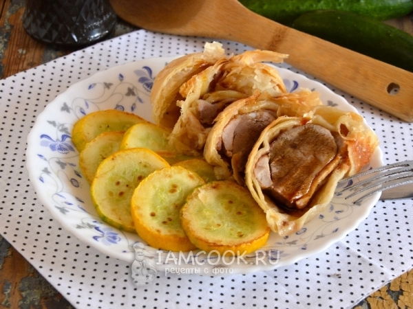 Фото утиной грудки, запеченной в тесте